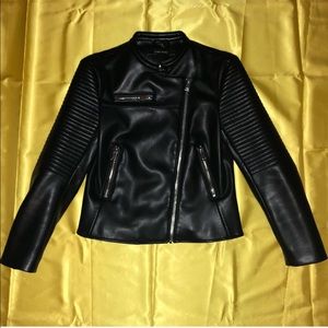 Zara leather jacket